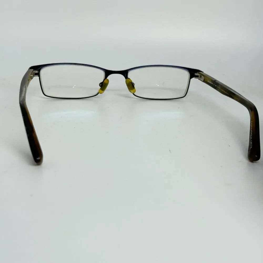 NIKE 8000 / 403 Brown Rectangular‎ Eyeglasses Frames 52-17 140 H17955